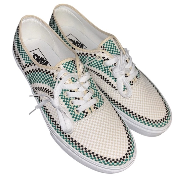 Vans Shoes - Vans Low-top Tileboard White Green Black Shoes Sneakers Size M7/W8.5 NWOB